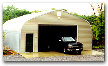 Residential Steel Garage